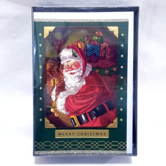 Hallmark "Christmas in Evergreen" Santa Claus Cards - Picture 8 of 9